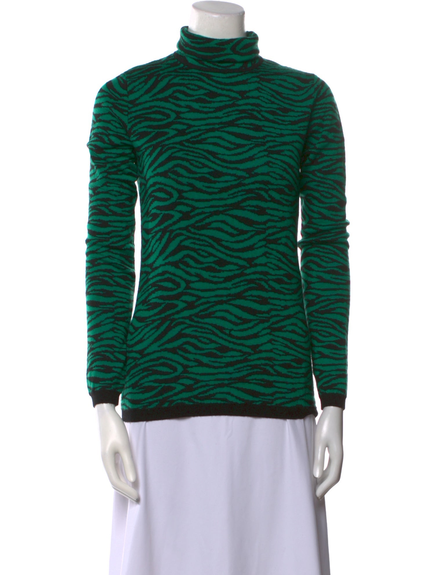 Victor Glemaud Wool Animal Print Sweater