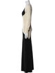 Victor Glemaud Wool Long Dress