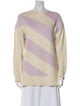 Victor Glemaud Striped Crew Neck Sweater