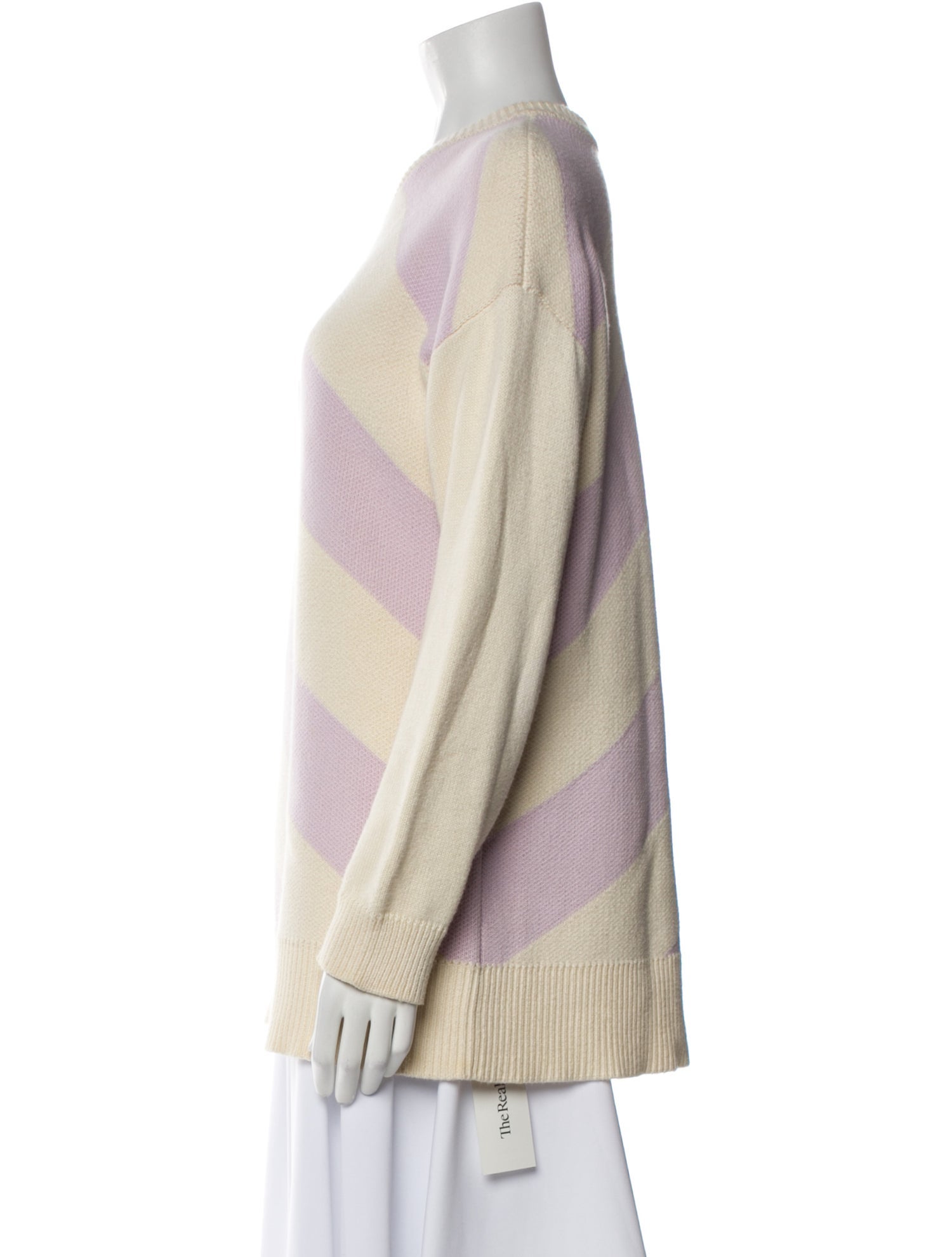 Victor Glemaud Striped Crew Neck Sweater