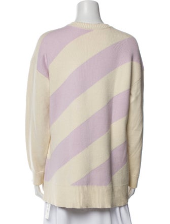 Victor Glemaud Striped Crew Neck Sweater