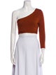 Victor Glemaud Wool One-Shoulder Sweater