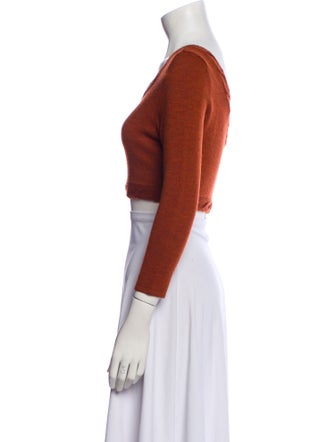Victor Glemaud Wool One-Shoulder Sweater