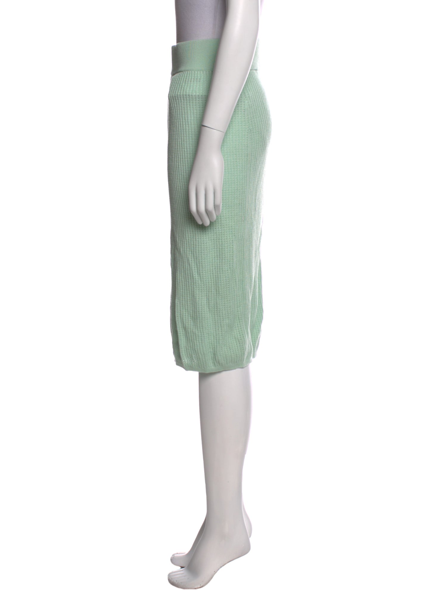 Victor Glemaud Wool Knee-Length Skirt