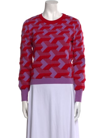 Viki-And Mohair Printed Sweater