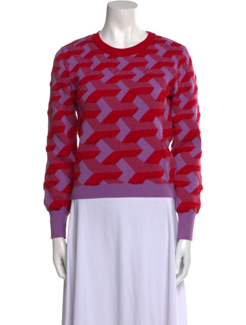 Viki-And Mohair Printed Sweater