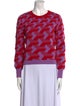 Viki-And Mohair Printed Sweater