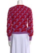 Viki-And Mohair Printed Sweater