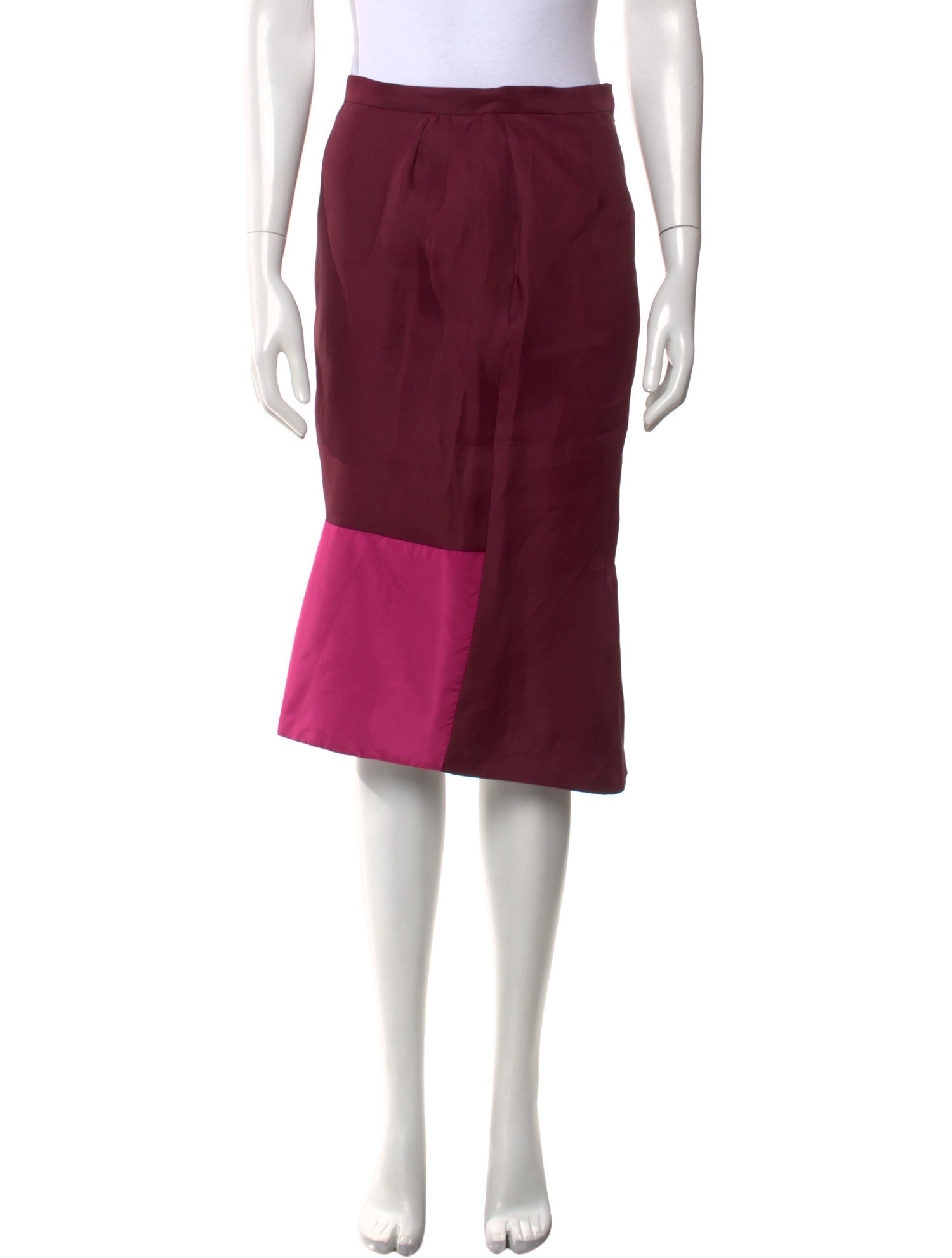Victor de Souza Linen Knee-Length Skirt