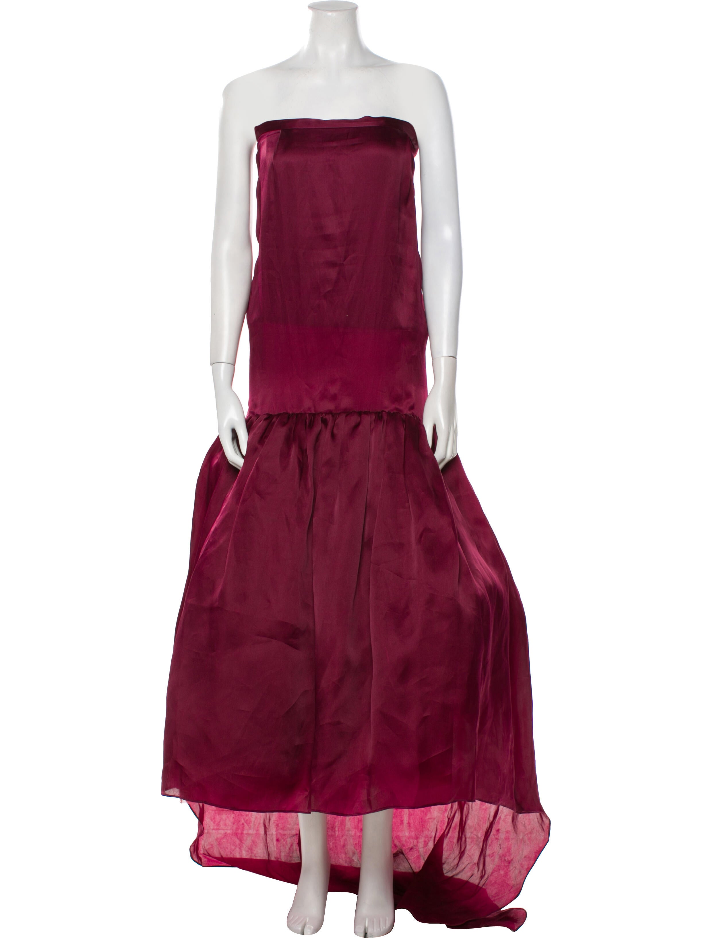 Victor de Souza Strapless Mini Dress