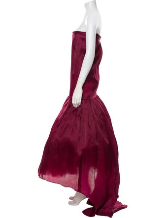 Victor de Souza Strapless Mini Dress