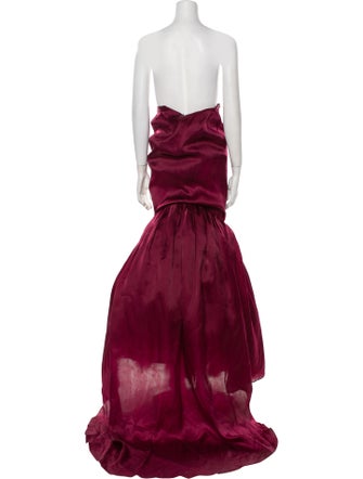 Victor de Souza Strapless Mini Dress