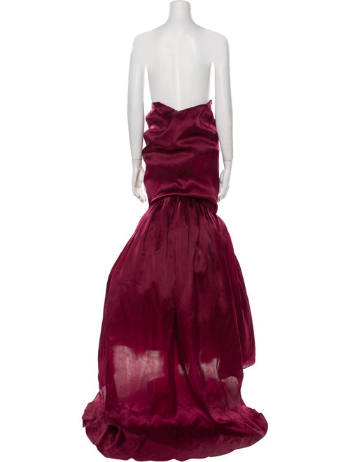 Victor de Souza Strapless Mini Dress