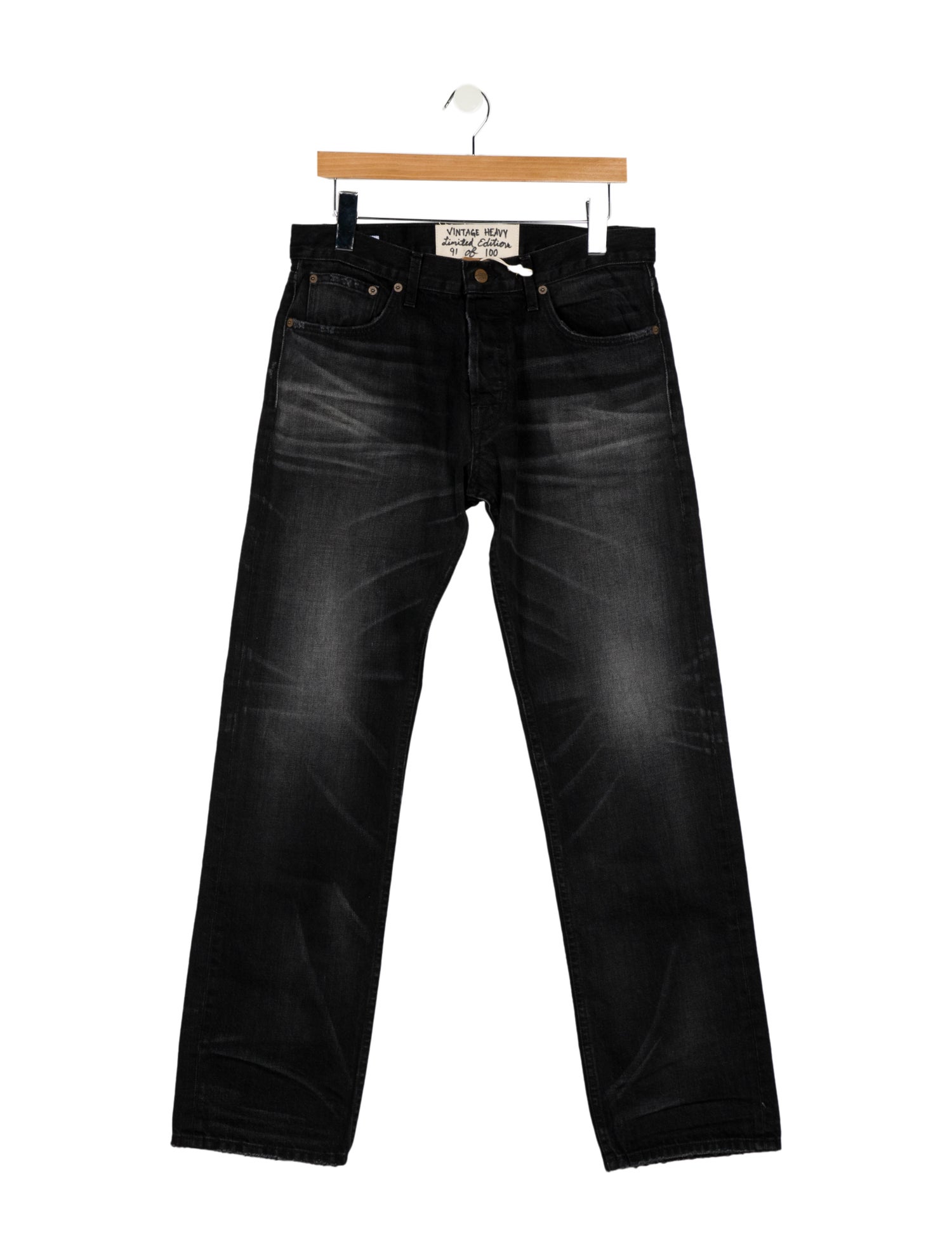 Vintage Heavy High-Rise Wide Leg Jeans