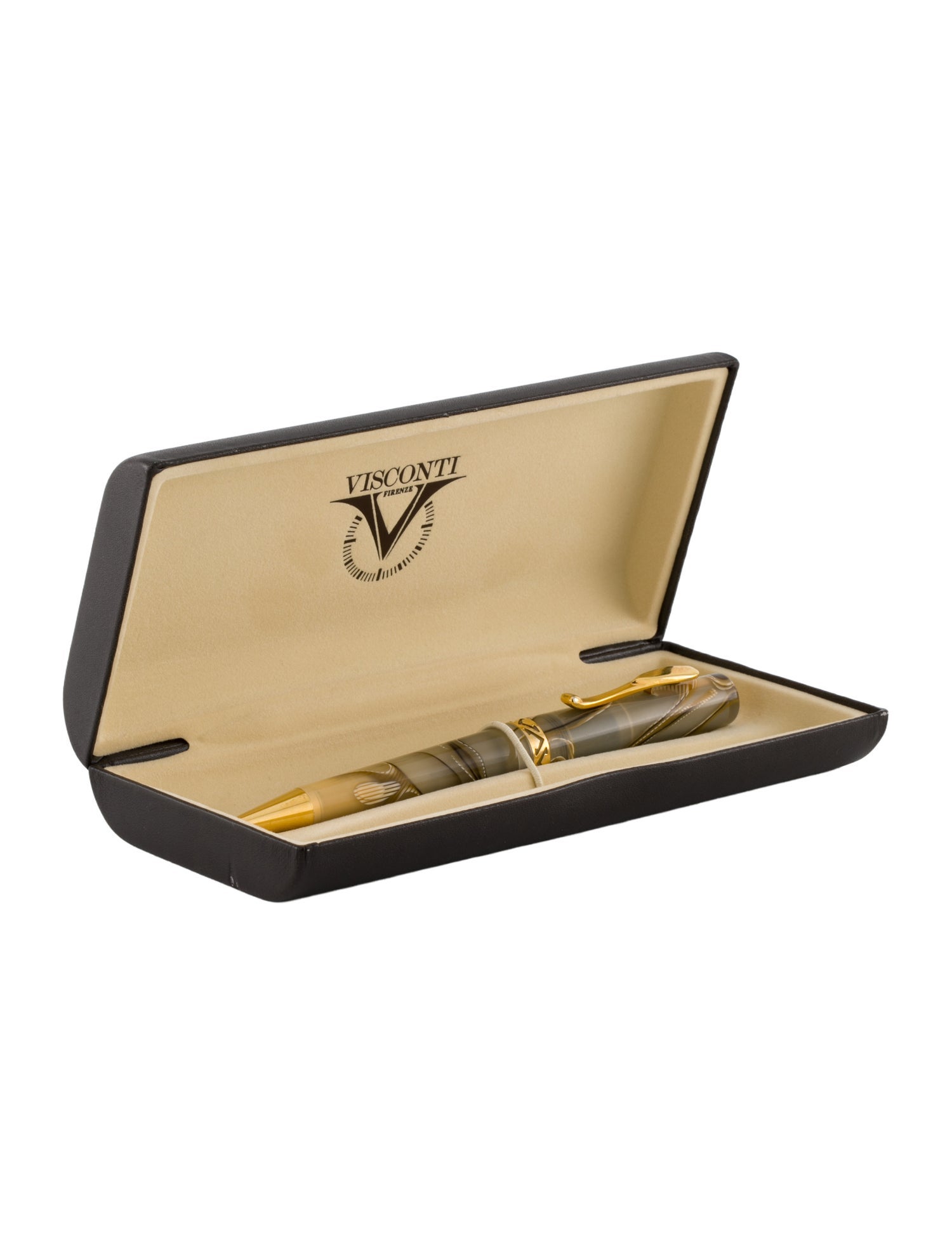 Visconti Kaleido Voyager 'Honey Almond' Ballpoint Pen