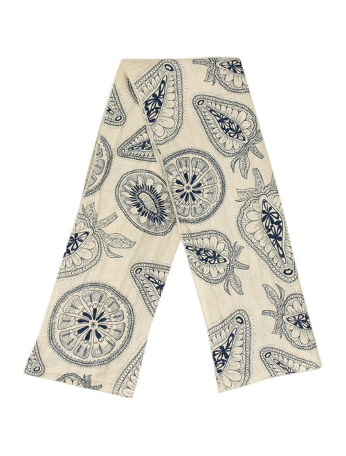 Vilebrequin Printed Scarf Beige