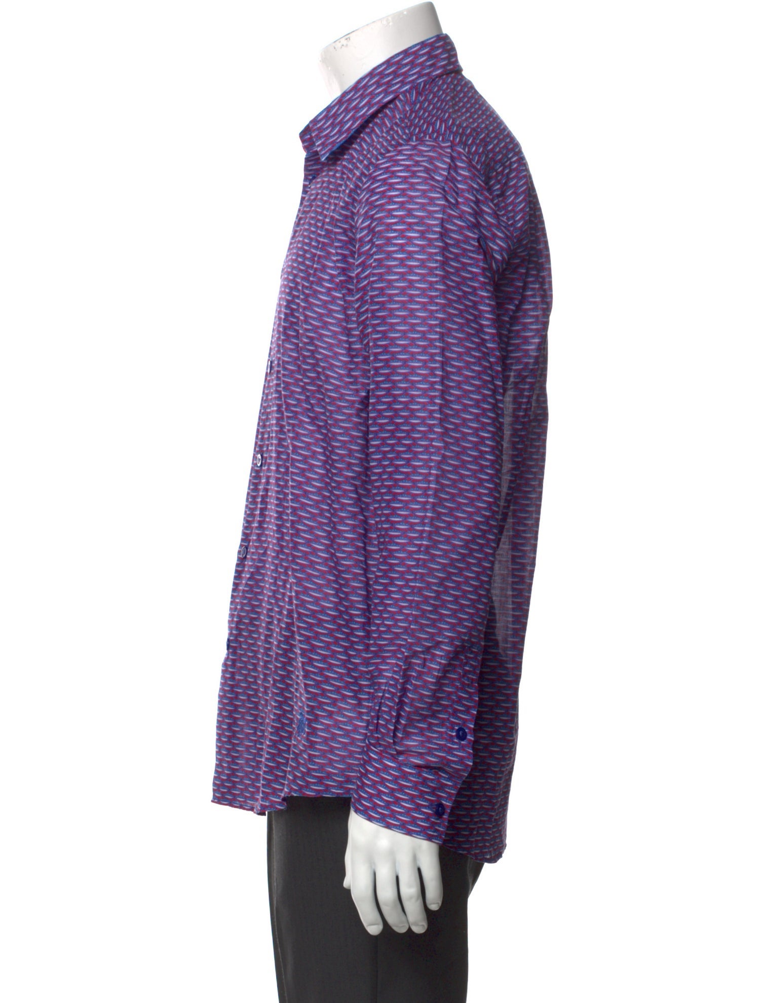 Vilebrequin Printed Long Sleeve Shirt w/ Tags
