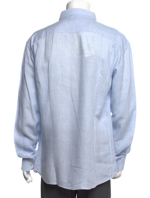Vilebrequin Plaid Print Long Sleeve Shirt