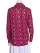 Vilebrequin Floral Print Long Sleeve Button-Up Top
