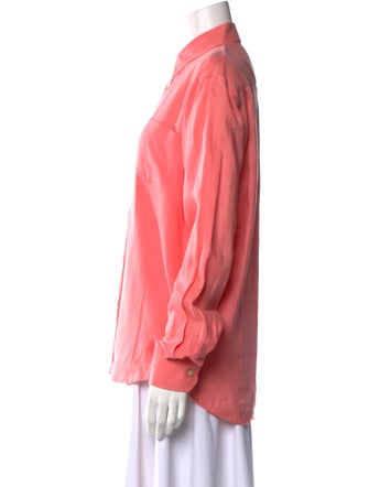 Vilebrequin Linen Long Sleeve Button-Up Top