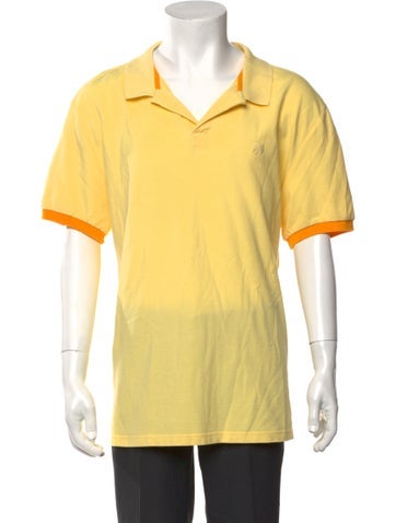 Vilebrequin Polos V-Neck Short Sleeve Polo Shirt 3XL
