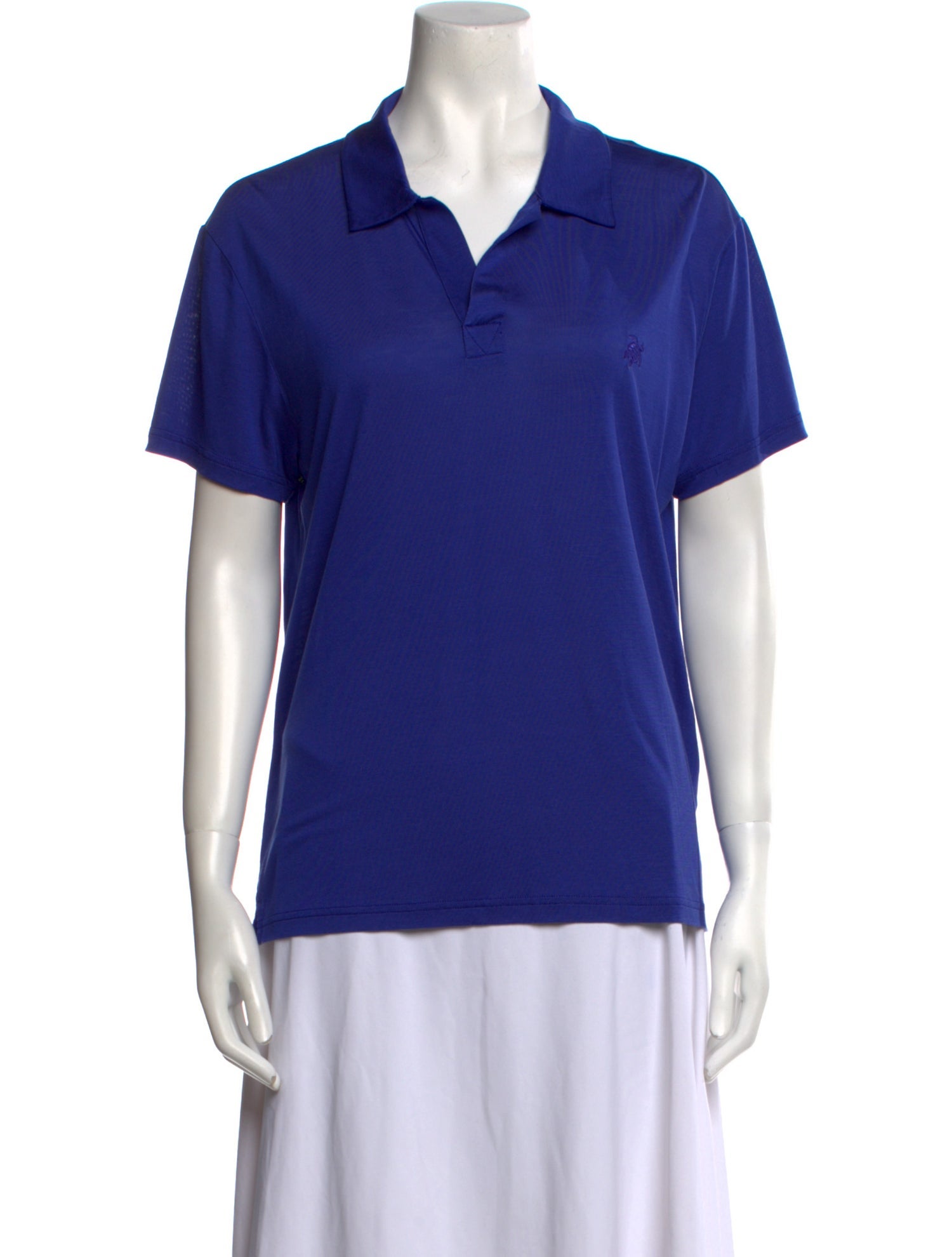 Vilebrequin V-Neck Short Sleeve Polo