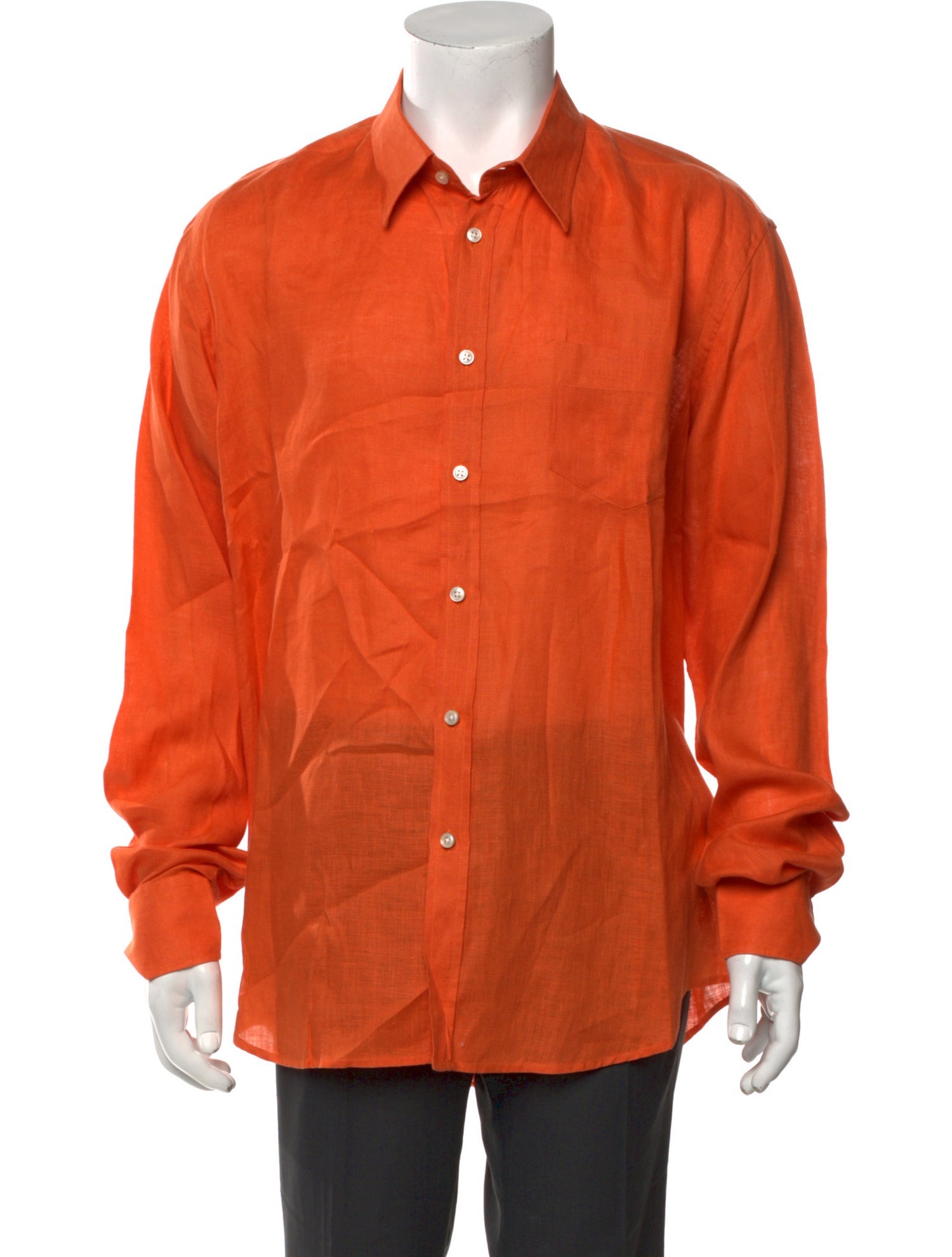 Vilebrequin Linen Long Sleeve Shirt