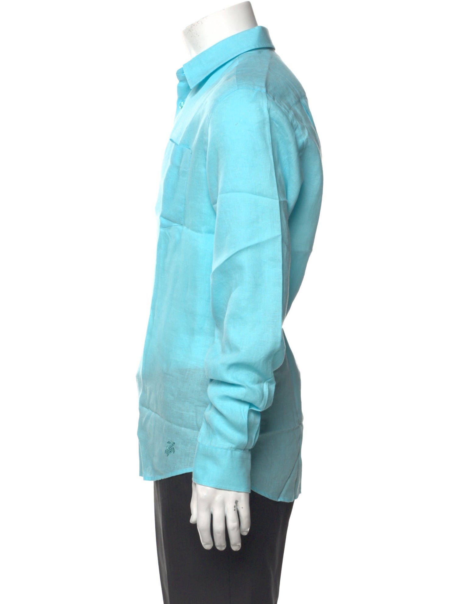 Vilebrequin Linen Long Sleeve Dress Shirt w/ Tags