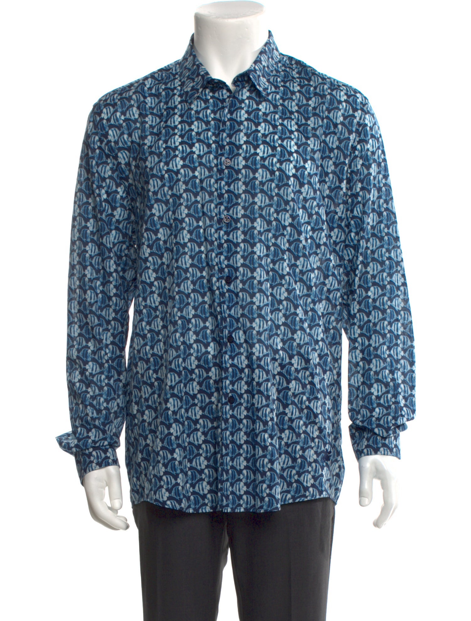 Vilebrequin Graphic Print Long Sleeve Shirt