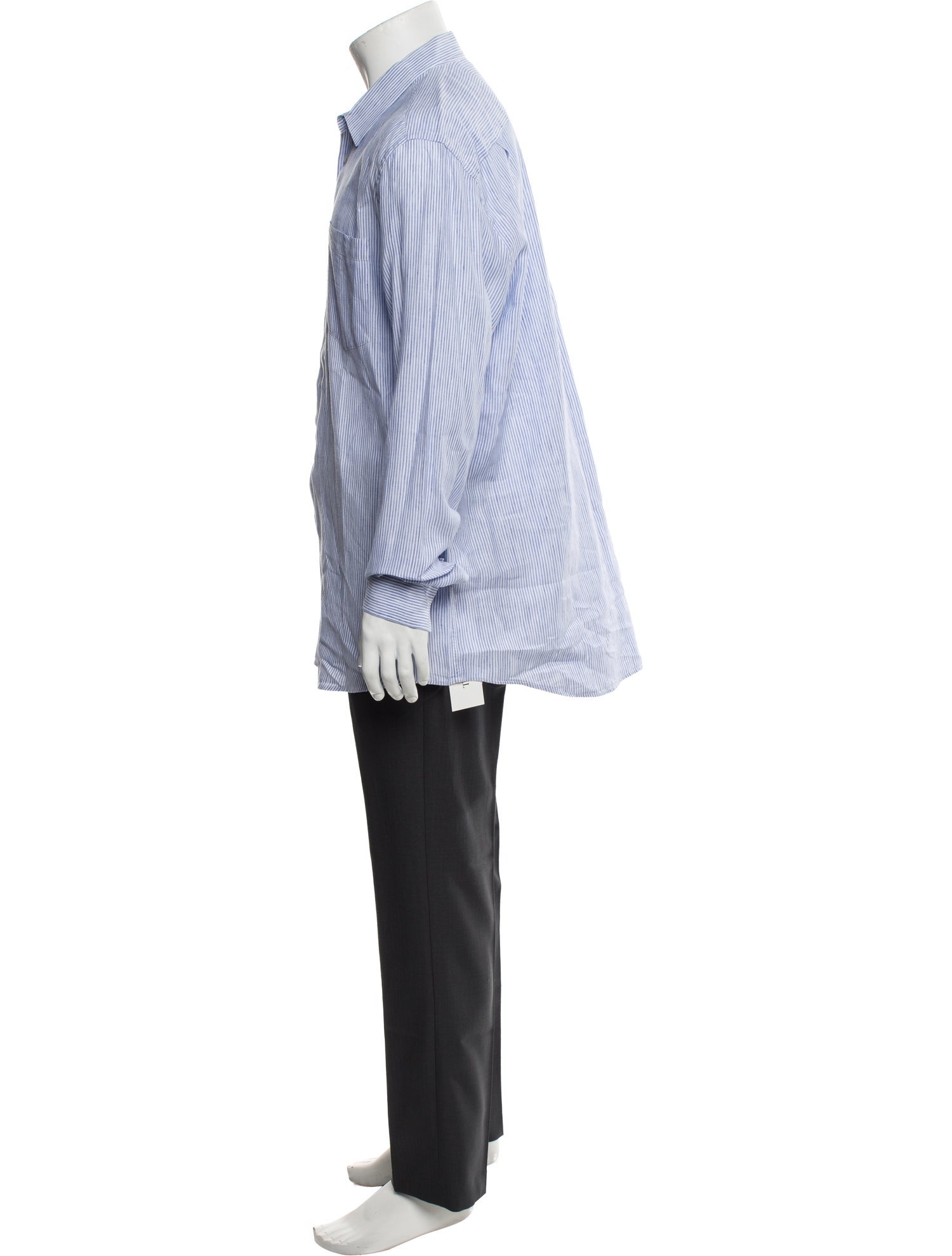 Vilebrequin Striped Long Sleeve Dress Shirt