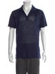 Vilebrequin Linen V-Neck Polo Shirt