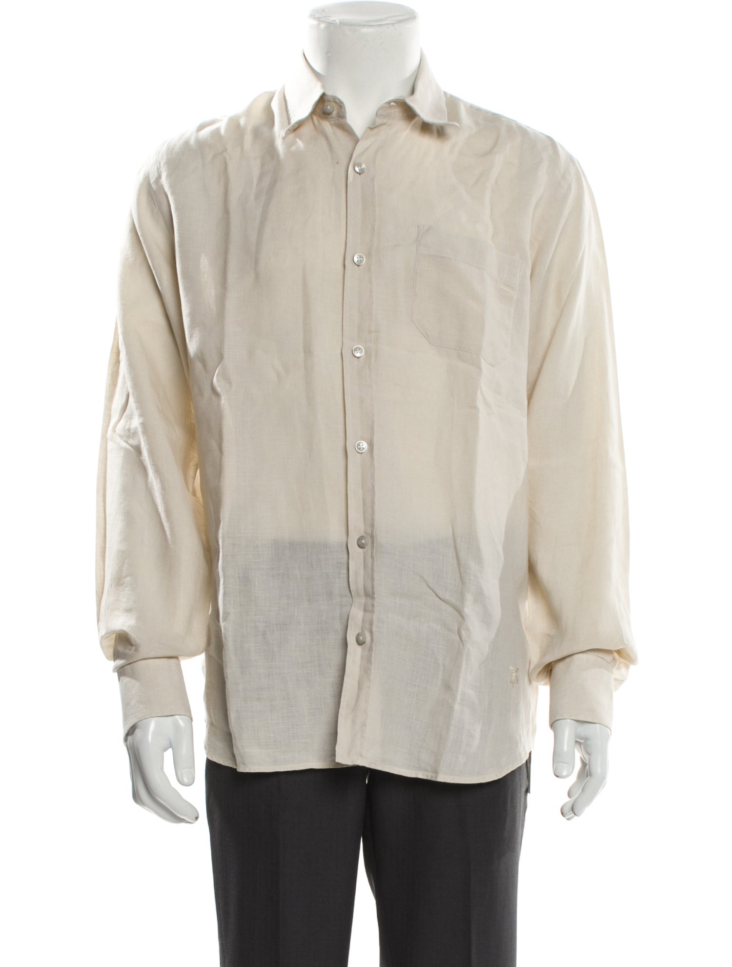 Vilebrequin Linen Long Sleeve Shirt