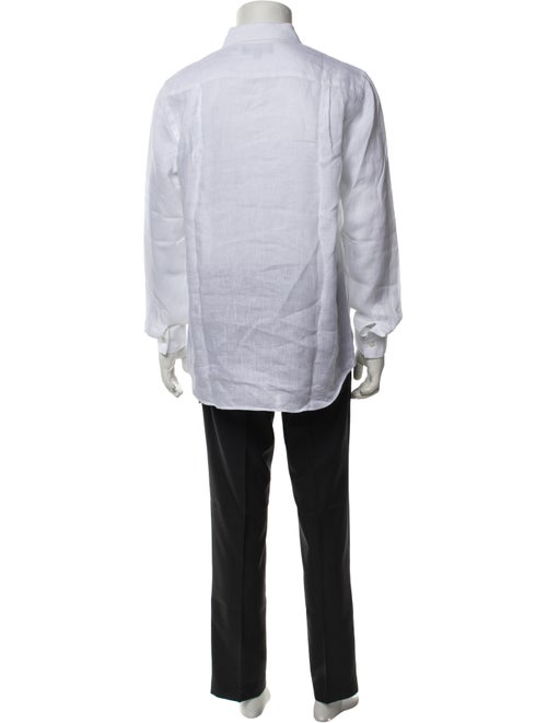 Vilebrequin Linen Long Sleeve Dress Shirt