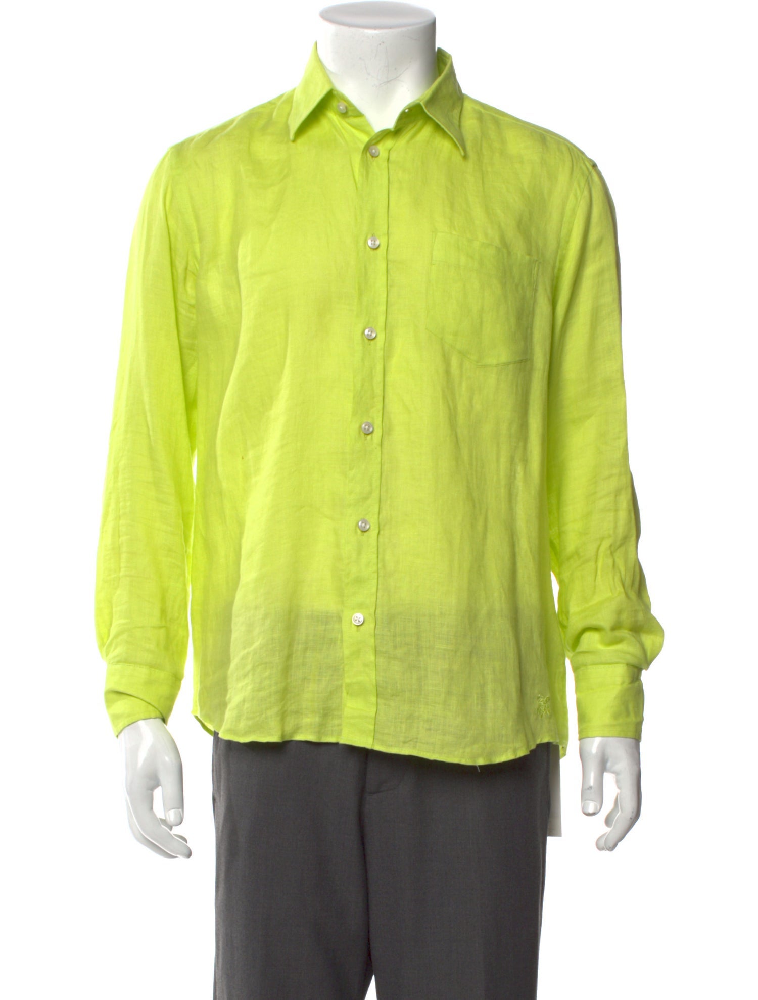 Vilebrequin Linen Long Sleeve Shirt