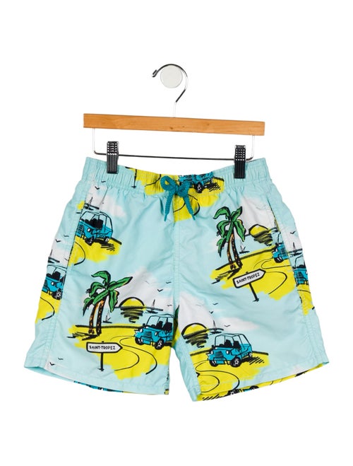 Vilebrequin Boys' Printed Swim Trunks
