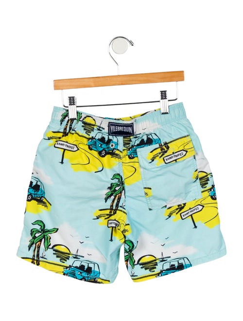 Vilebrequin Boys' Printed Swim Trunks