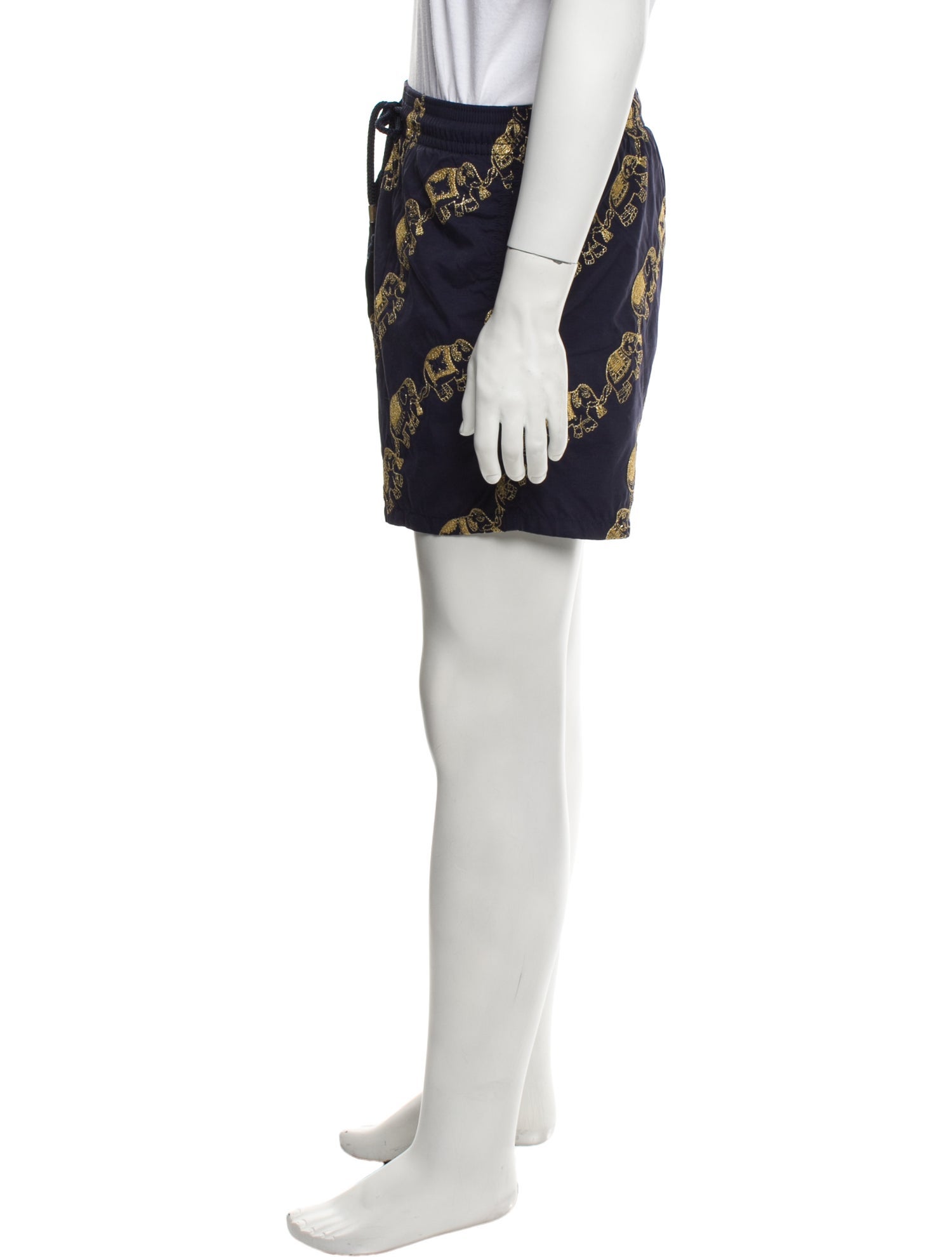 Vilebrequin Printed Glitter Accents Swim Trunks