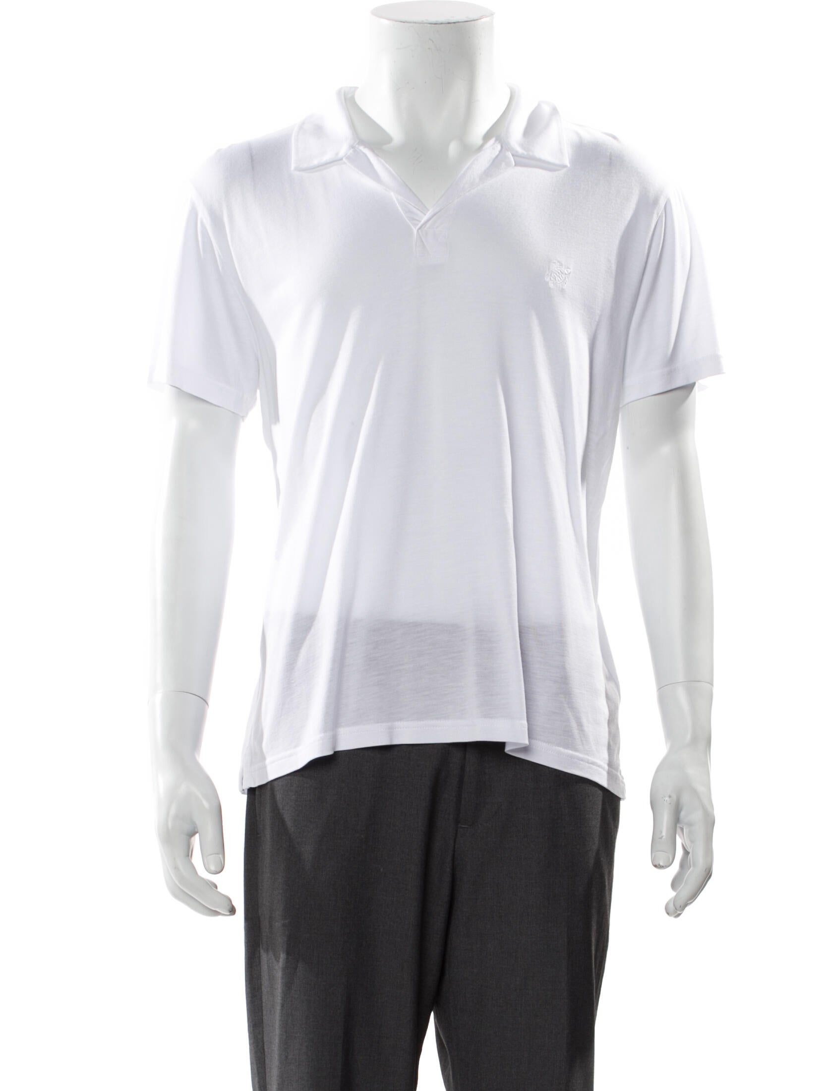 Vilebrequin V-Neck Short Sleeve Polo Shirt