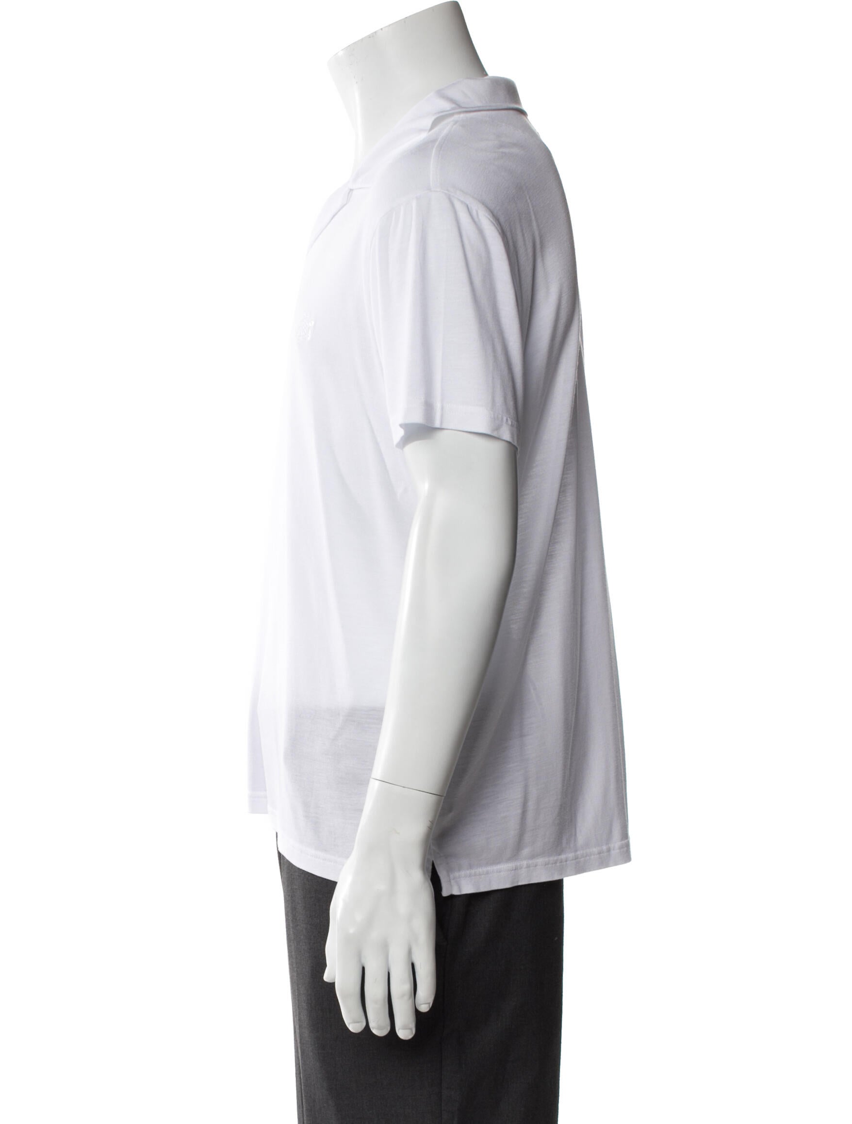 Vilebrequin V-Neck Short Sleeve Polo Shirt