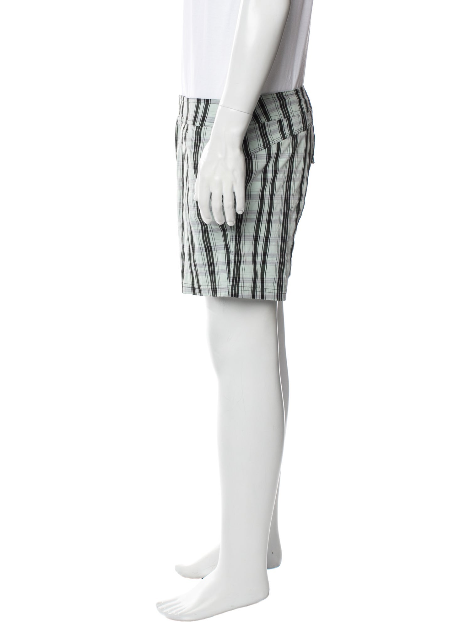 Vilebrequin Plaid Print Flat Front Shorts