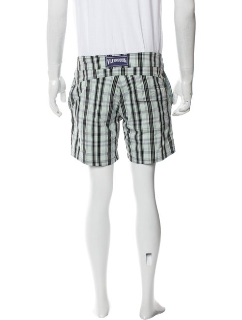 Vilebrequin Plaid Print Flat Front Shorts