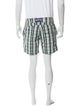 Vilebrequin Plaid Print Flat Front Shorts