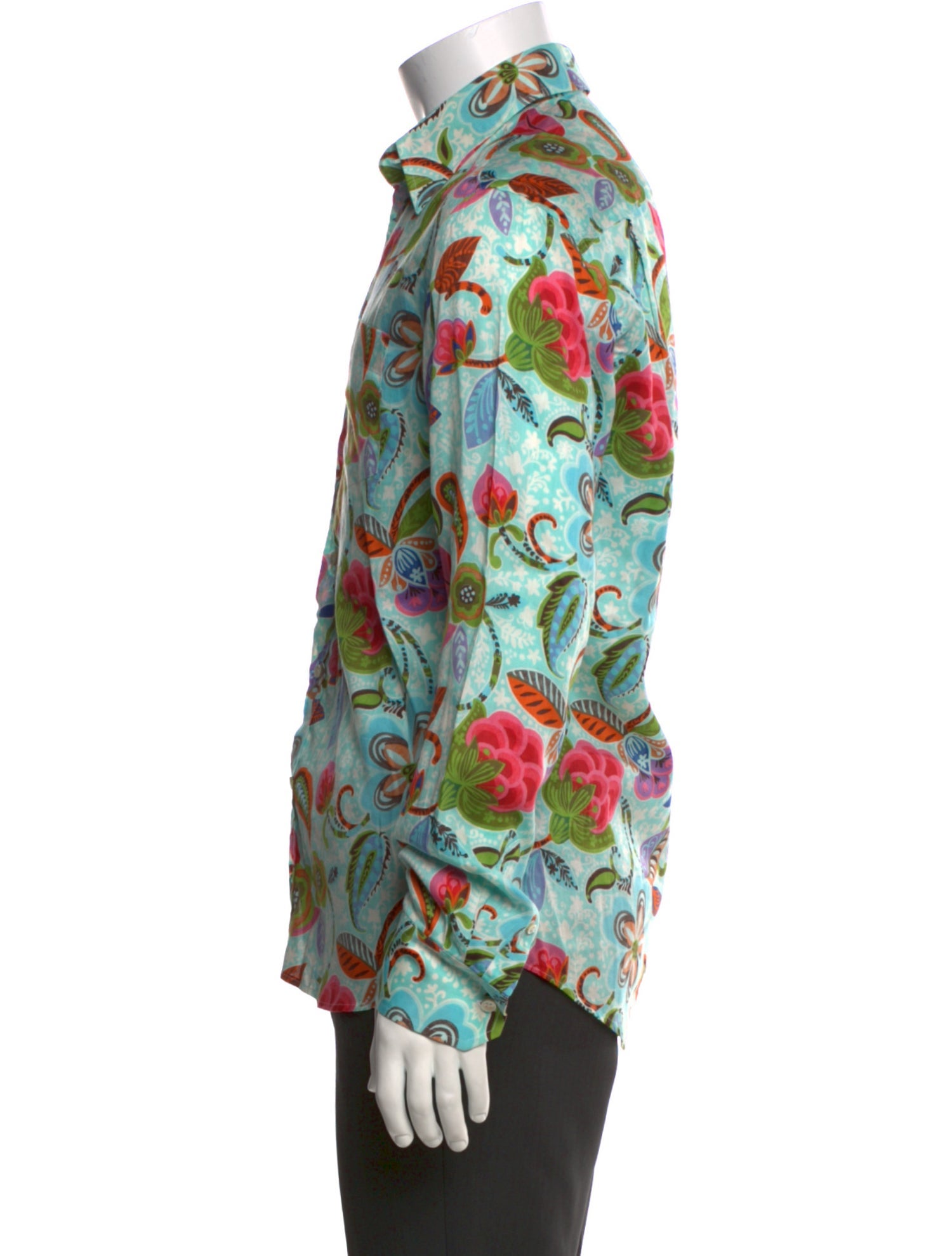 Vilebrequin Floral Print Long Sleeve Shirt