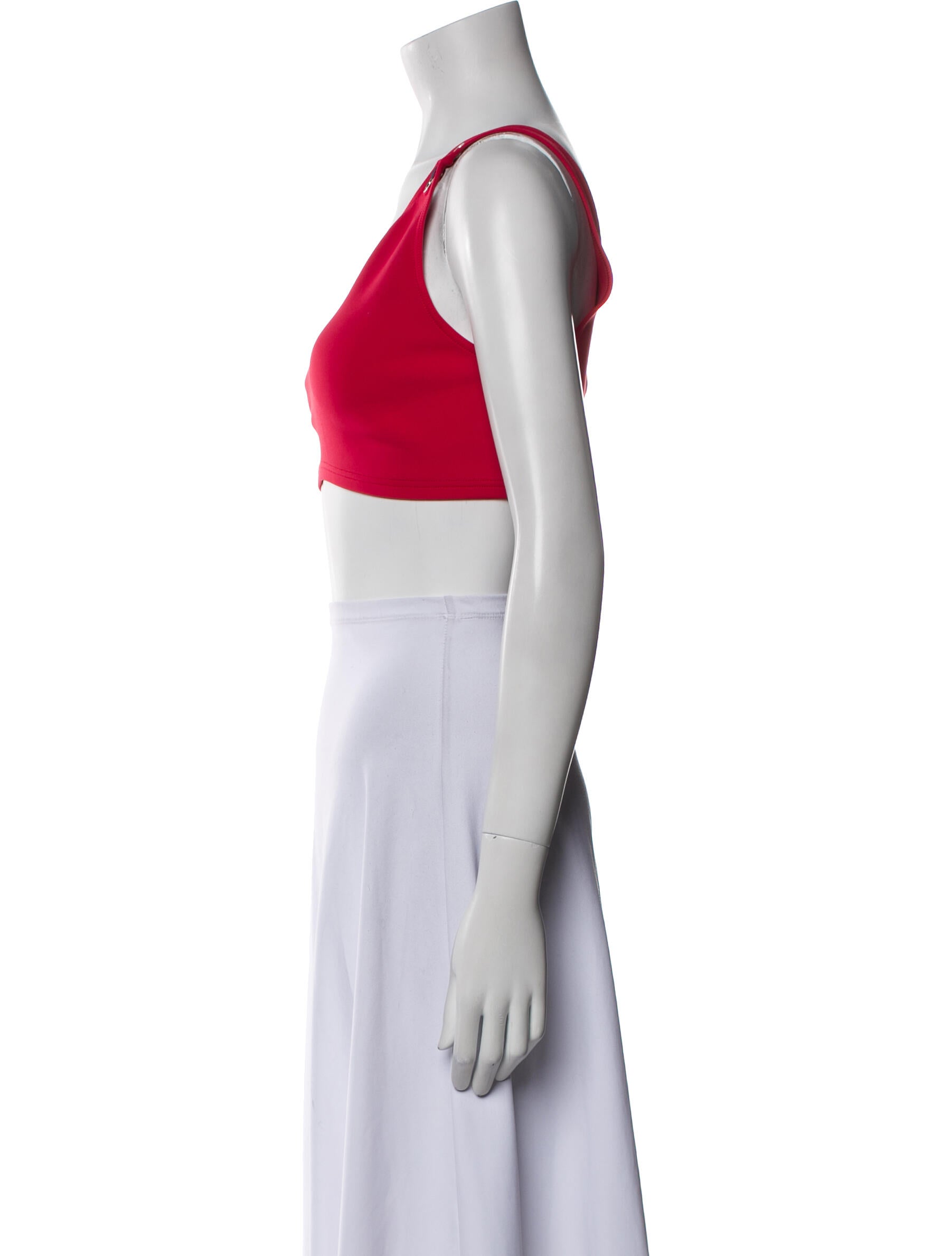 Vilebrequin One-Shoulder Sleeveless Crop Top