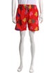 Vilebrequin Printed Mesh Accents Swim Trunks