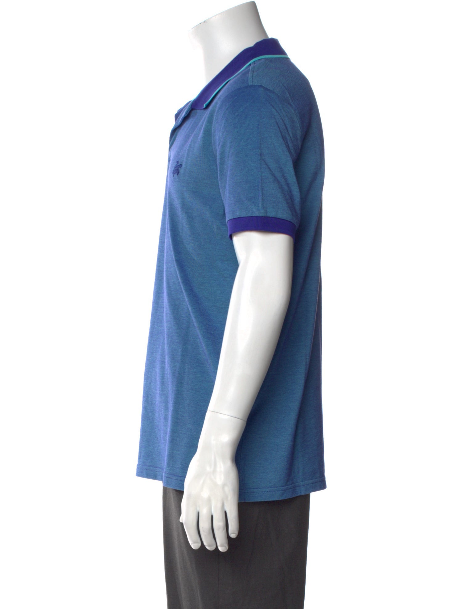 Vilebrequin V-Neck Short Sleeve Polo Shirt w/ Tags