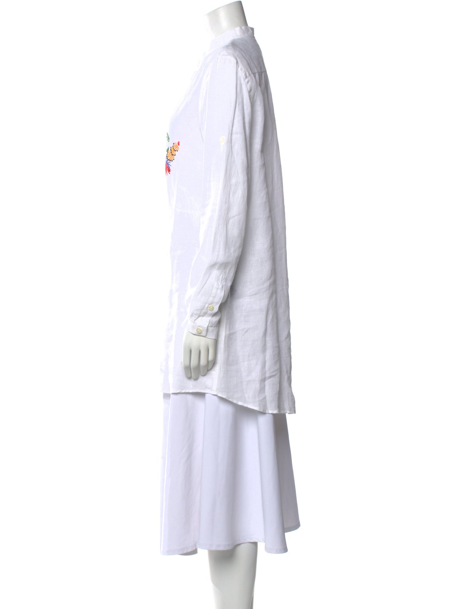 Vilebrequin Linen Mock Neck Tunic