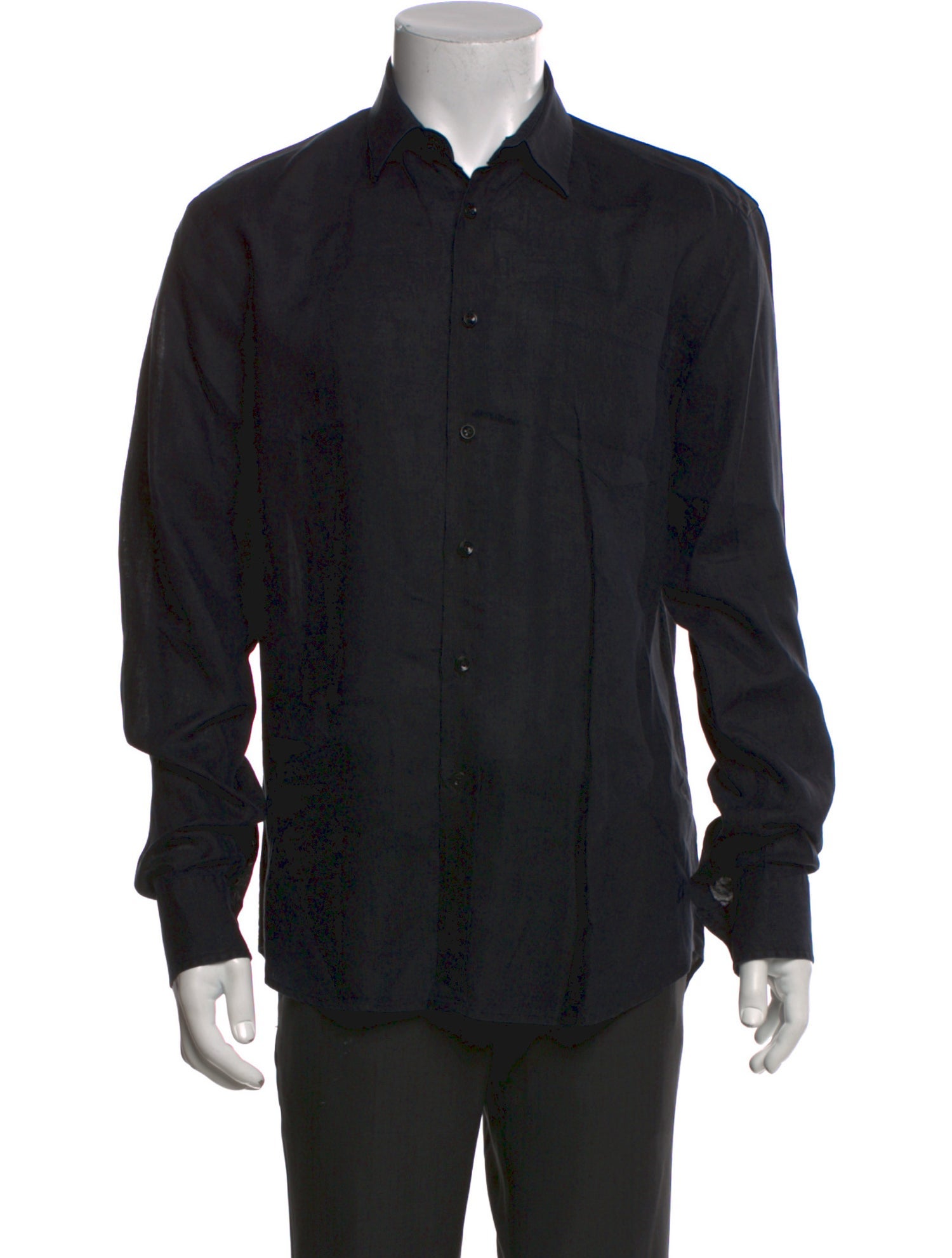 Vilebrequin Linen Long Sleeve Dress Shirt