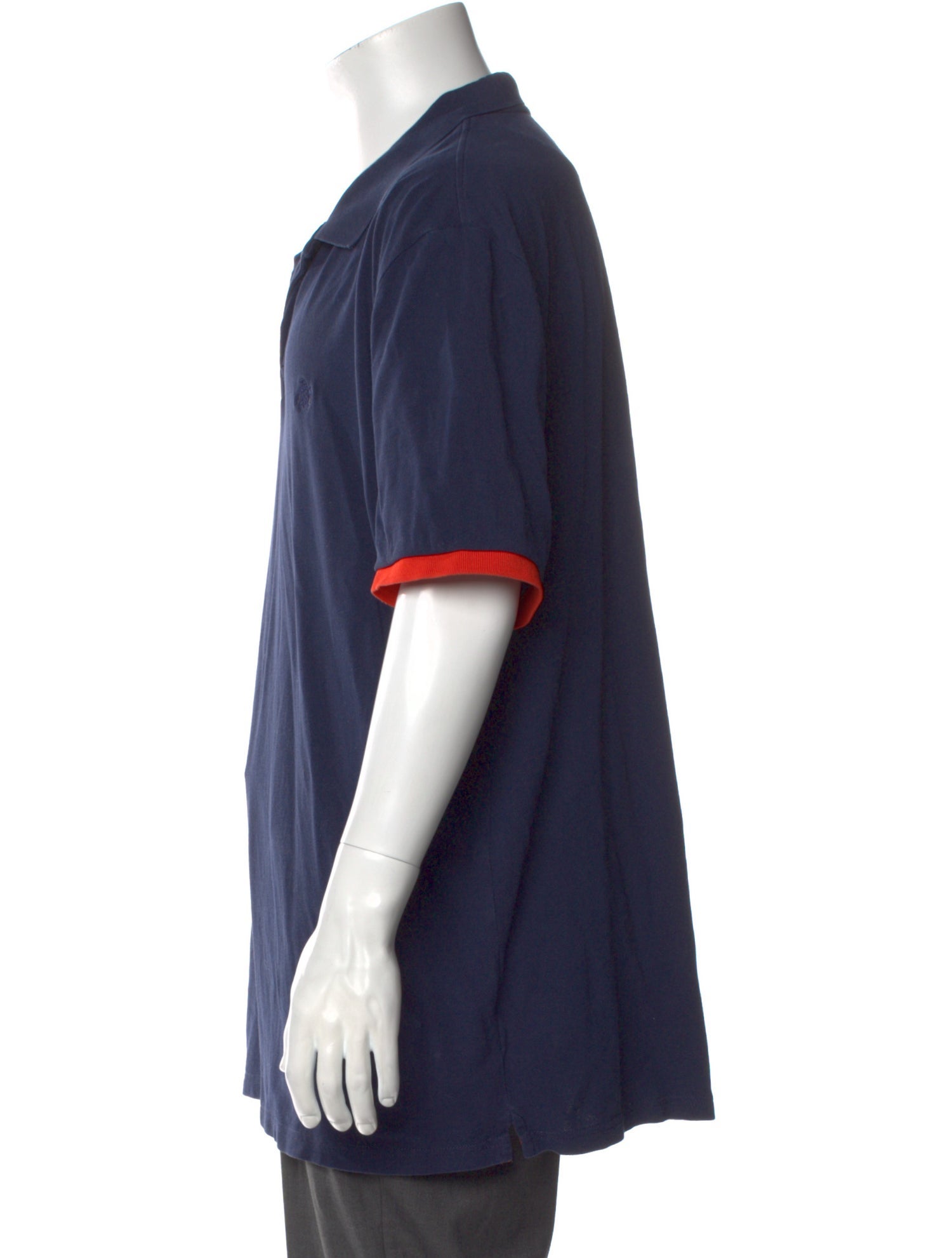 Vilebrequin V-Neck Short Sleeve Polo Shirt