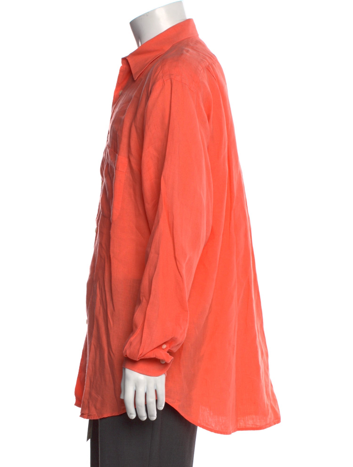 Vilebrequin Linen Long Sleeve Dress Shirt